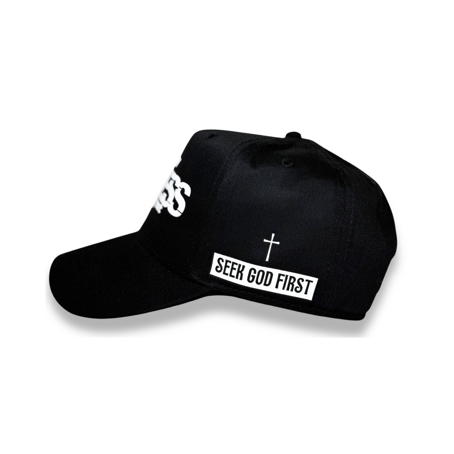Fearless Youth Signature Hat – Black with White Design